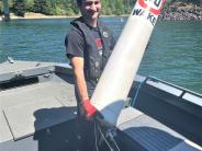 LCSO marine summer intern Aero Franklin. 