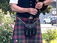 Bagpiper Steve Fowler, Willamette Valley Pipes & Drums