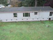 Image of back of manufactured home