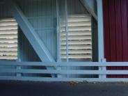 Shimanek Covered Bridge inside