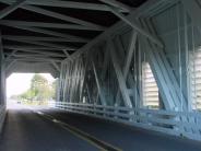 Shimanek Covered Bridge inside