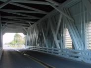 Shimanek Covered Bridge inside