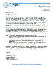 CWDG Project Letters of Support