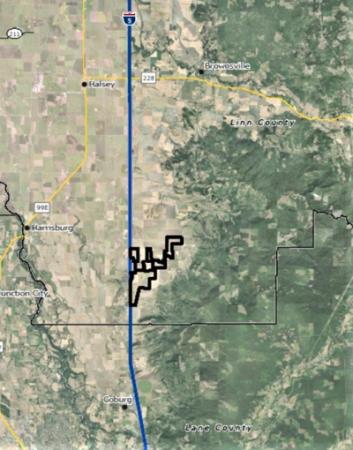 Proposed Muddy Creek Solar Park project