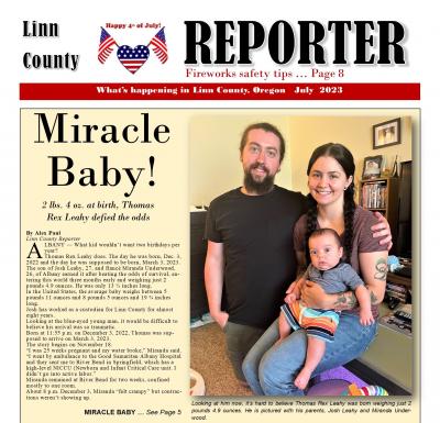 Linn County Reporter P. 1