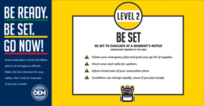 Level II evacuation notice