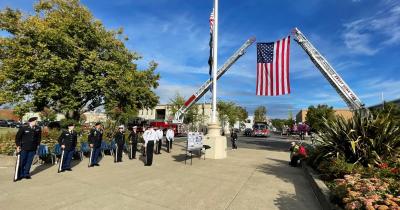 9/11 Memorial American Legion Post 10 and OSU military 