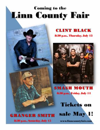 2023 Linn County Fair entertainment