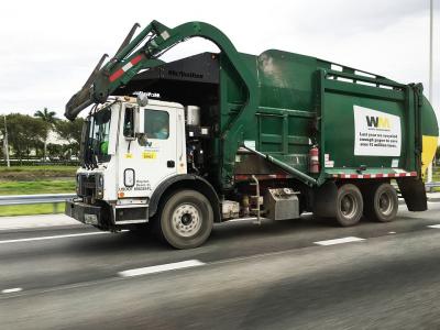 Waste Management truck