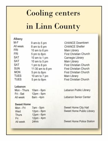Cooling centers