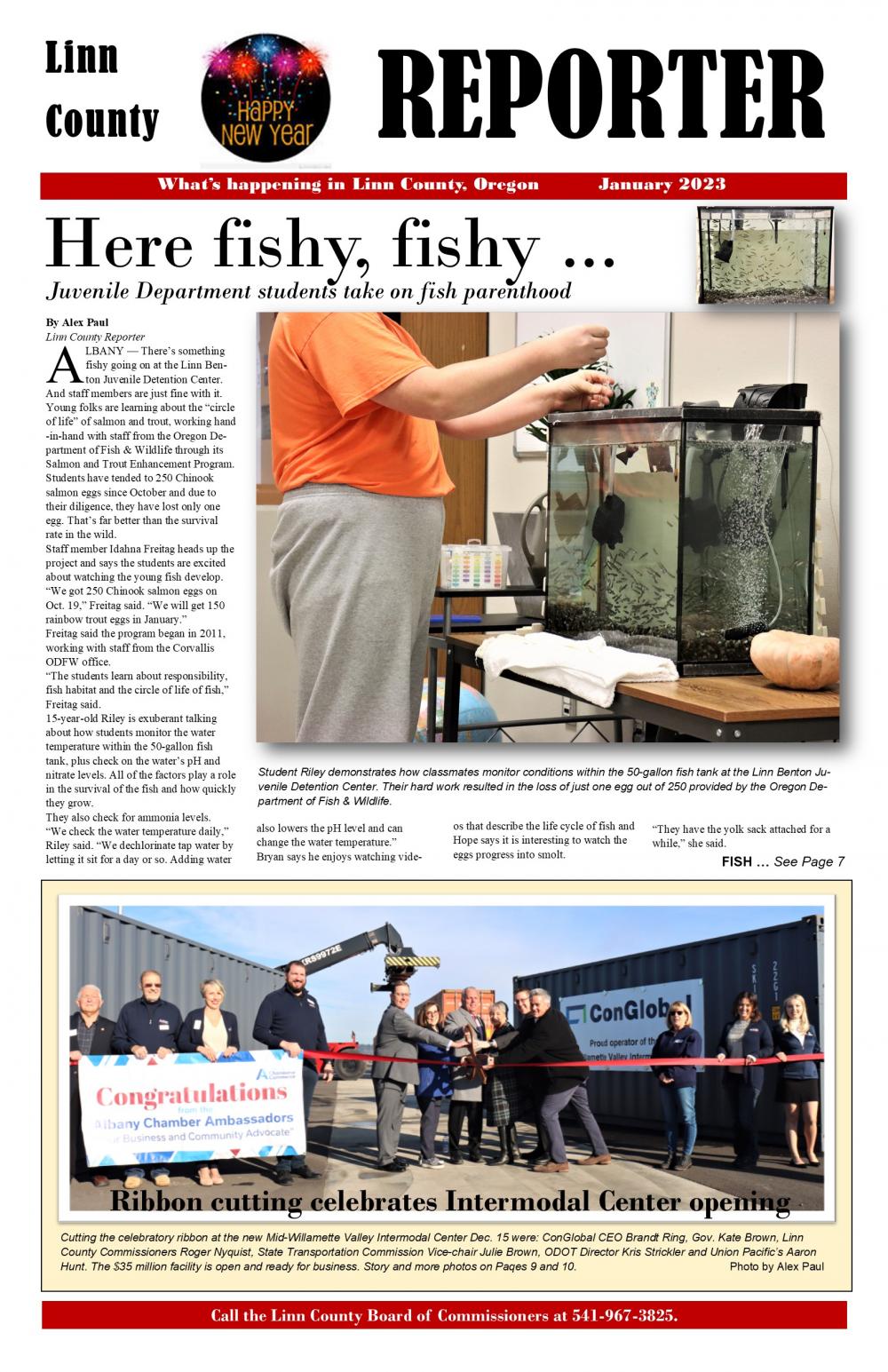 January 2023 Linn County Reporter Linn County Oregon