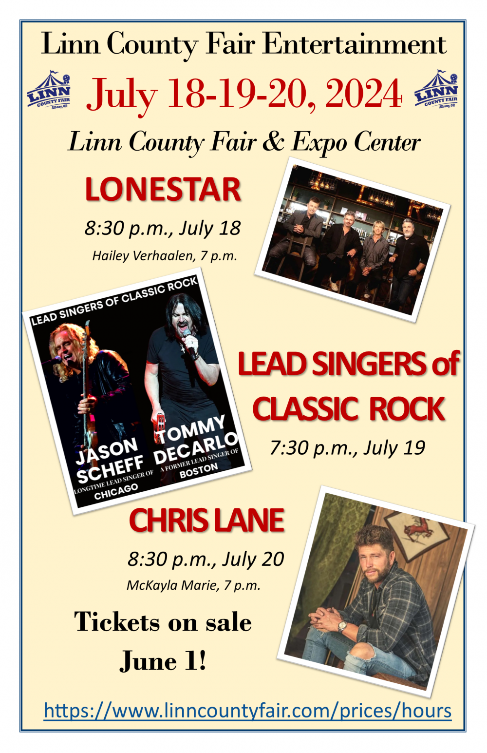 2024 Linn County Fair Entertainment Linn County Oregon