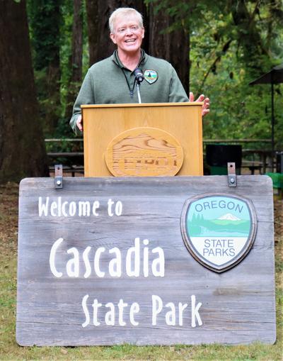 Linn County Parks Director Brian Carroll