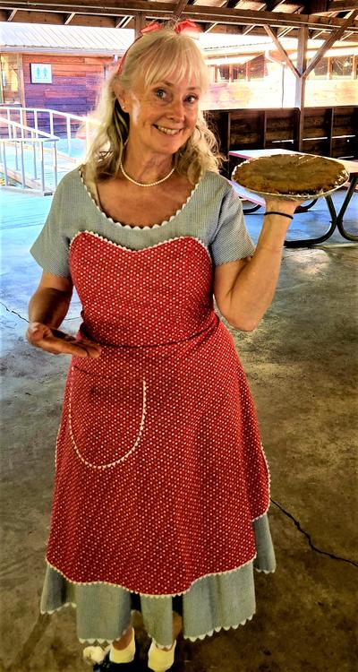 Blueberry Pie lady