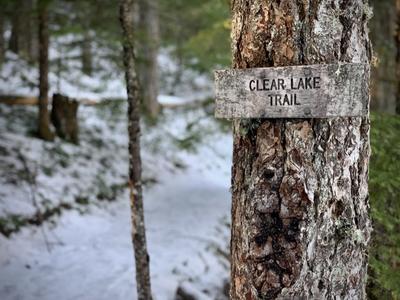 trail sign