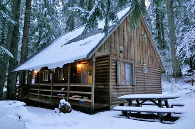 cabin in snow 3