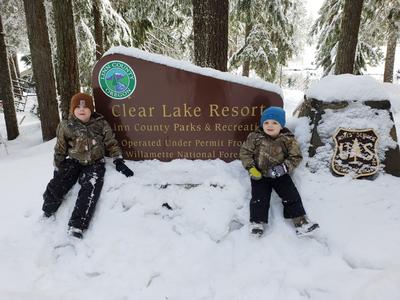 park sign