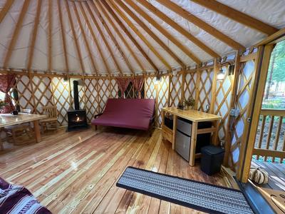 yurt inside