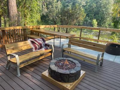 yurt firepit