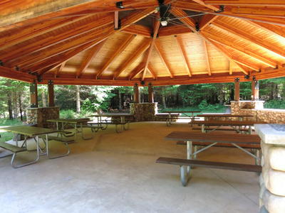 Outdoor Gazebo inside
