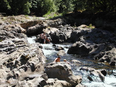 McKercher swimming on the Calapooia River 3