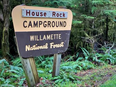 House Rock Campground sign