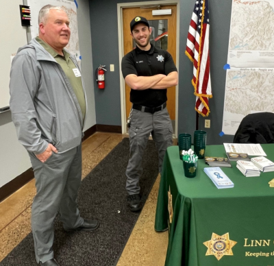 Planning and Building Director Steve Wills and Emergency Manager Ric Lentz