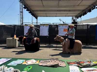 Natural Hazard Mitigation Survey and Booth at the 2024 Linn County Fair